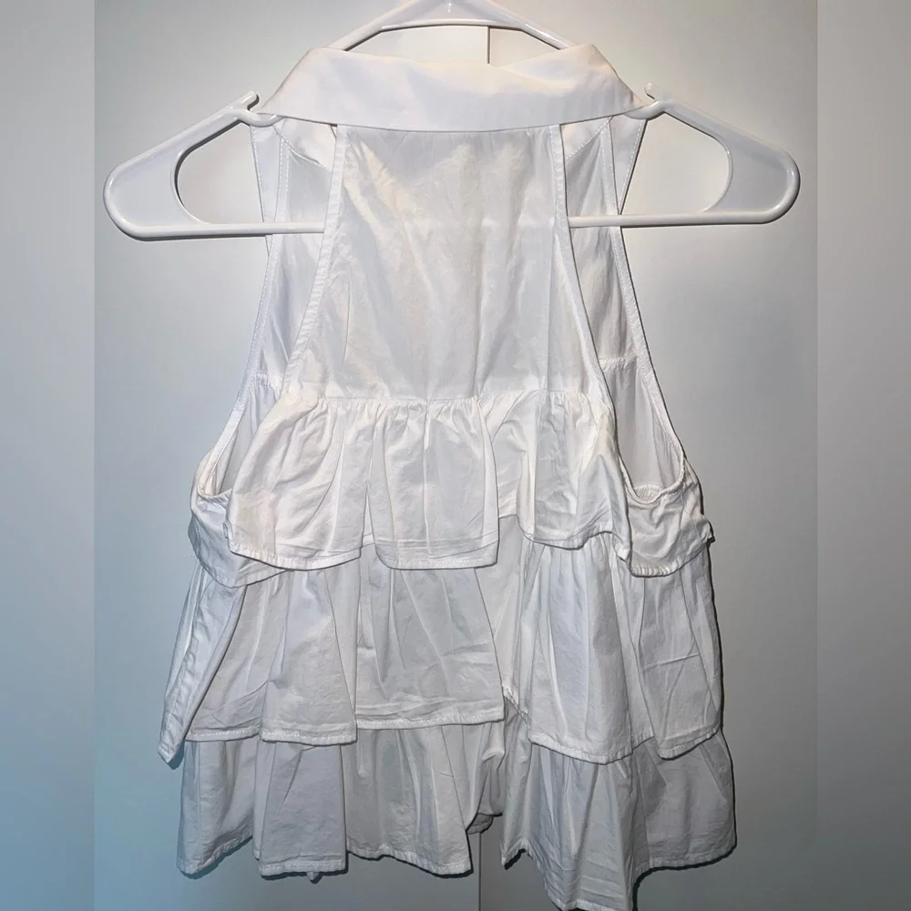 ZARA Ruffled Top - Picture 3 of 4